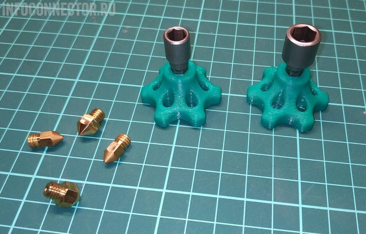 Ключ для затяжки сопел в хотенд 3D принтера